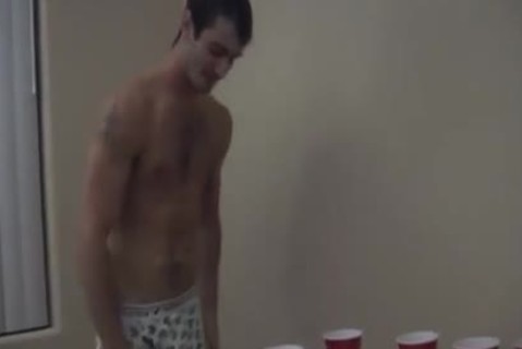 gay gets His Tattooed Chest Cummed