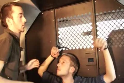 Restrained And Drained - Scene 1 - Factory movie scene