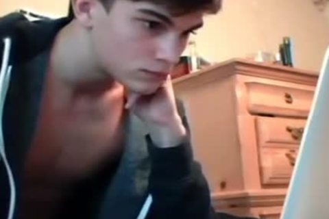 yummy boy disrobes bare On cam