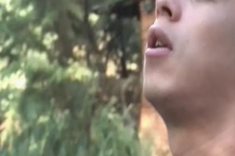 twink Bukkake Outside