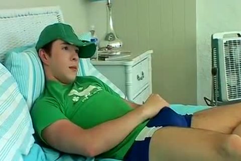 twink Feasting three lengthy Uncut schlongs