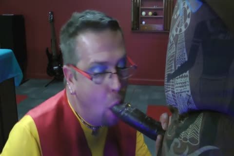 ROB BROWN: sucking large black BONER