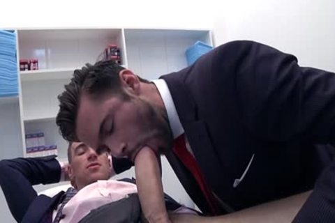 big cock Doctor butthole job And ejaculation