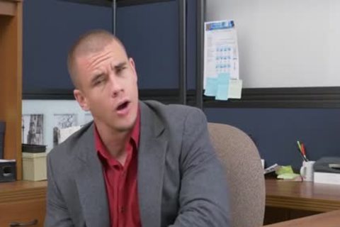 GRAB wazoo - Hunky Boss Teaches His Office Team All About Teamwork