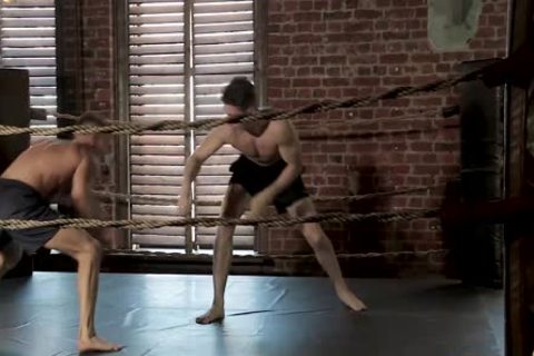 boyz Wrestling before Being fastened Up