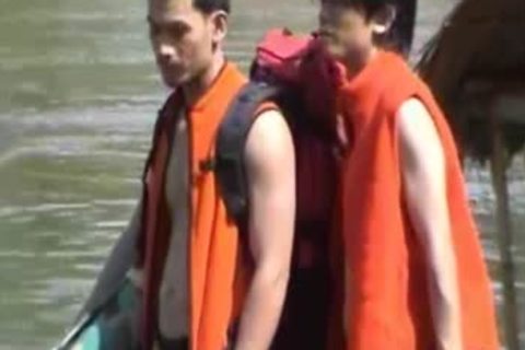 Thai twinks naked On A River