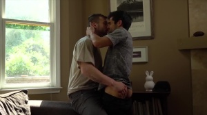 Pass The Bottom - Nicolas Ryder with Ty Mitchell anal invasion