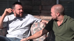 The Straight chap - Eli Hunter with Max Sargent pooper Nail