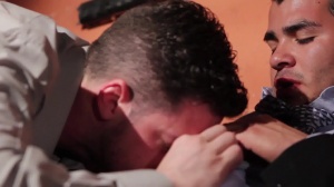 Warehouse collision - Andrew Stark, Enrique Romo ass Hump