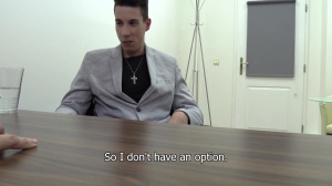 A hot teen receives hammered during job suggest interview