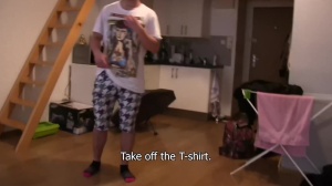 A twink follows wicked orders to earn money