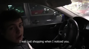 A real beauty jerks off to the stranger