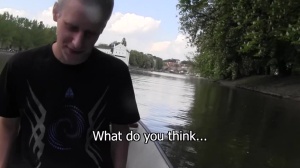 lovely Czech twink goes for a boat trip with stranger