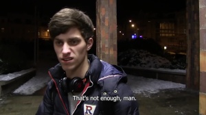 A admirable twink got hammered in the garden