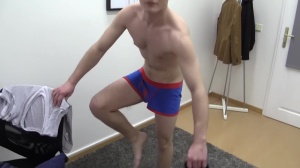 God-like pretty Czech boy plows on camera