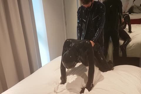 pounding A excited Rubber Doll