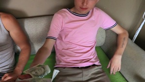 boys fucking each other?s asses in an impromptu three-some