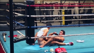 Reality Dudes - Latin Alex Rim doggy fucks at the gym