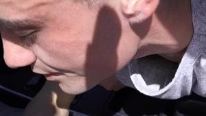 Brother Crush - Joe Ex plowed by young driver Drake Magnum