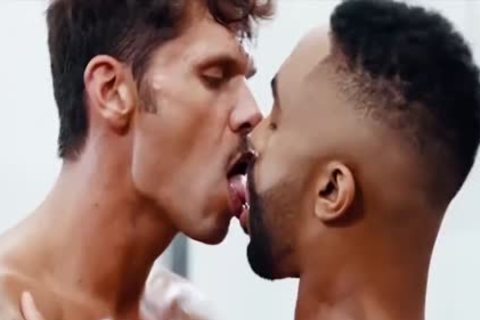 Darksome Gymrat Deepthroats Some Pumped Up Large White weenie