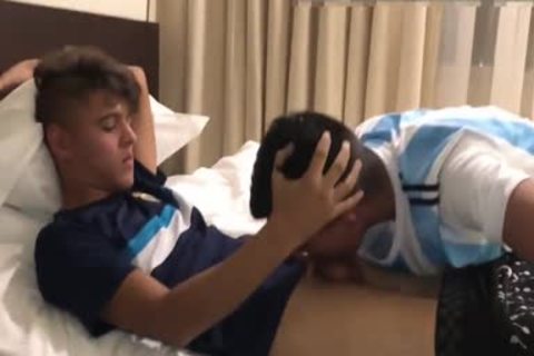 Latino dilettante threesome