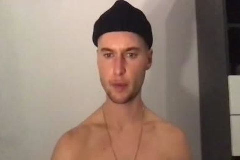 lad Stroking His rod