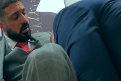 MARCO NAPOLI receives team-fucked BY DIEGO REYES ON HIS OWN DESK