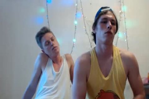 Blond chap Sucks Her cock In web camera