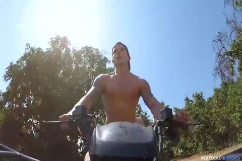 Rimjob On A Quad & Bedroom fuck