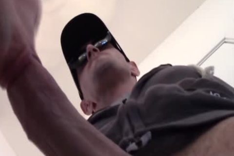 Closeted massive dick