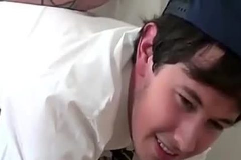 Spanked By gigantic lad