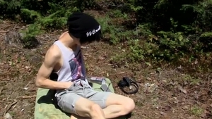 JizzAddiction.com: Emo Tanner masturbating video