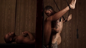 MEN - Athletic big dick Trent King bondage