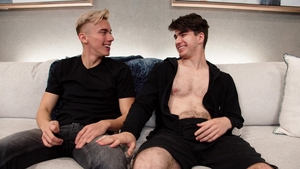 Stagcollective: European Daniel hardcore kissing