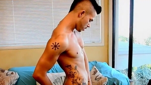 FetishMen - Turkish Turk Mason need hard jerks off on sofa