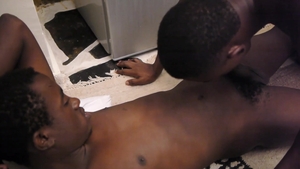 80 Gays - African Fred sucking cock