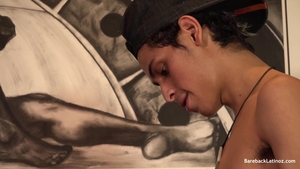 BarebackLatinoz: Latin Tommy pounded by uncut dick Francis