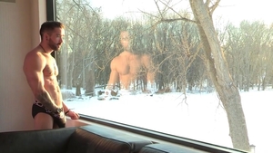 Maskurbate: Amazing Zack Lemec in shower