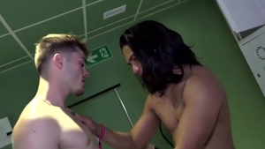 Secret Locker Room plow WIth My lascivious Gym Buddy!!