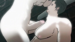 Juice Anime: Juicy gets a buzz out of raw sex