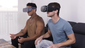 Jerk Buddies: Caucasian Stud Takes Control