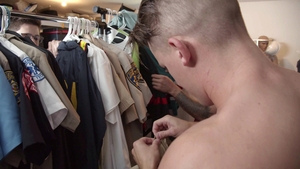 Next Door Buddies: Tatted Jocks Enjoy Bareback Fun Together