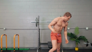 Sean Cody: Kieran's Secret Shoulder Exercise Fingering