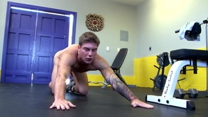 Next Door Male: Stretching Toes, Spreading Legs