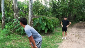 Anonimo: Bareback Woodsy Fun with Latin Twinks