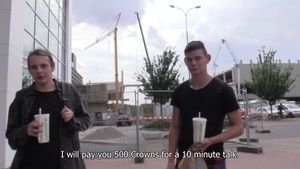 Czech Hunter: Mall Rendezvous with Jakub & Andrej